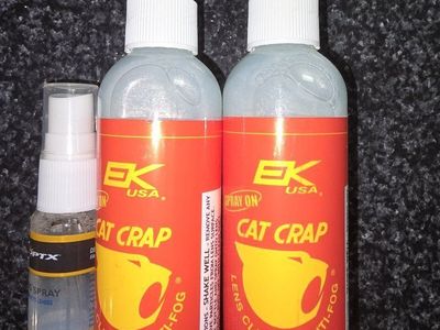 Anti-Fog Lens Cleaner & OPTX Anti-Fog Spray Set - 2x 4oz & 2x 0.5oz Bottles