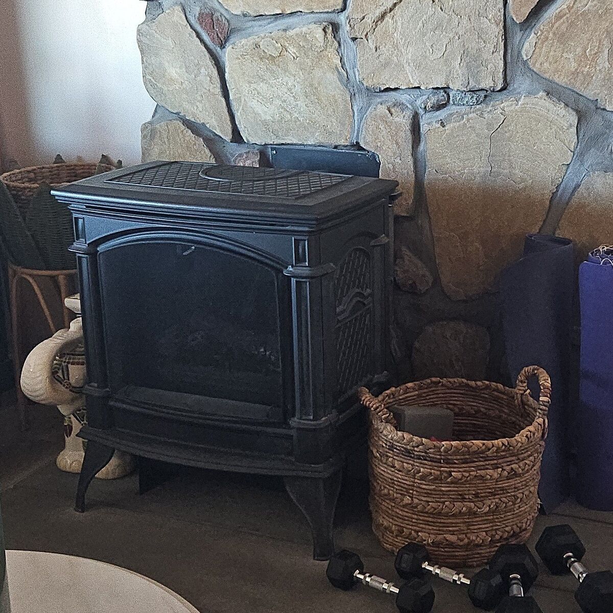 propane fireplace cast iron fireplace