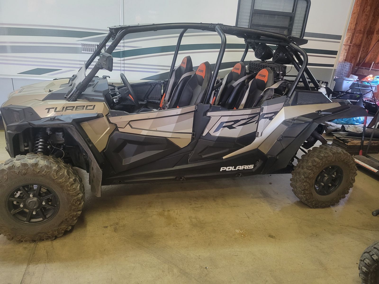 2021 rzr turbo xp4 1386 miles