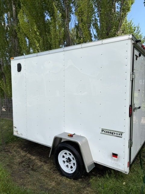 HALLMARK 2015 6x10 Cargo Trailer - Like New, Barely Towed Utility Trailer