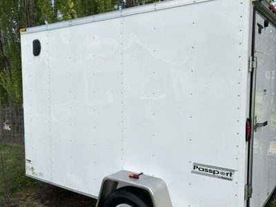 HALLMARK 2015 6x10 Cargo Trailer - Like New, Barely Towed Utility Trailer