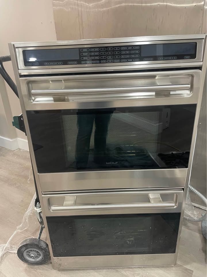 Wolf 30" Double Wall Oven DO30U/S