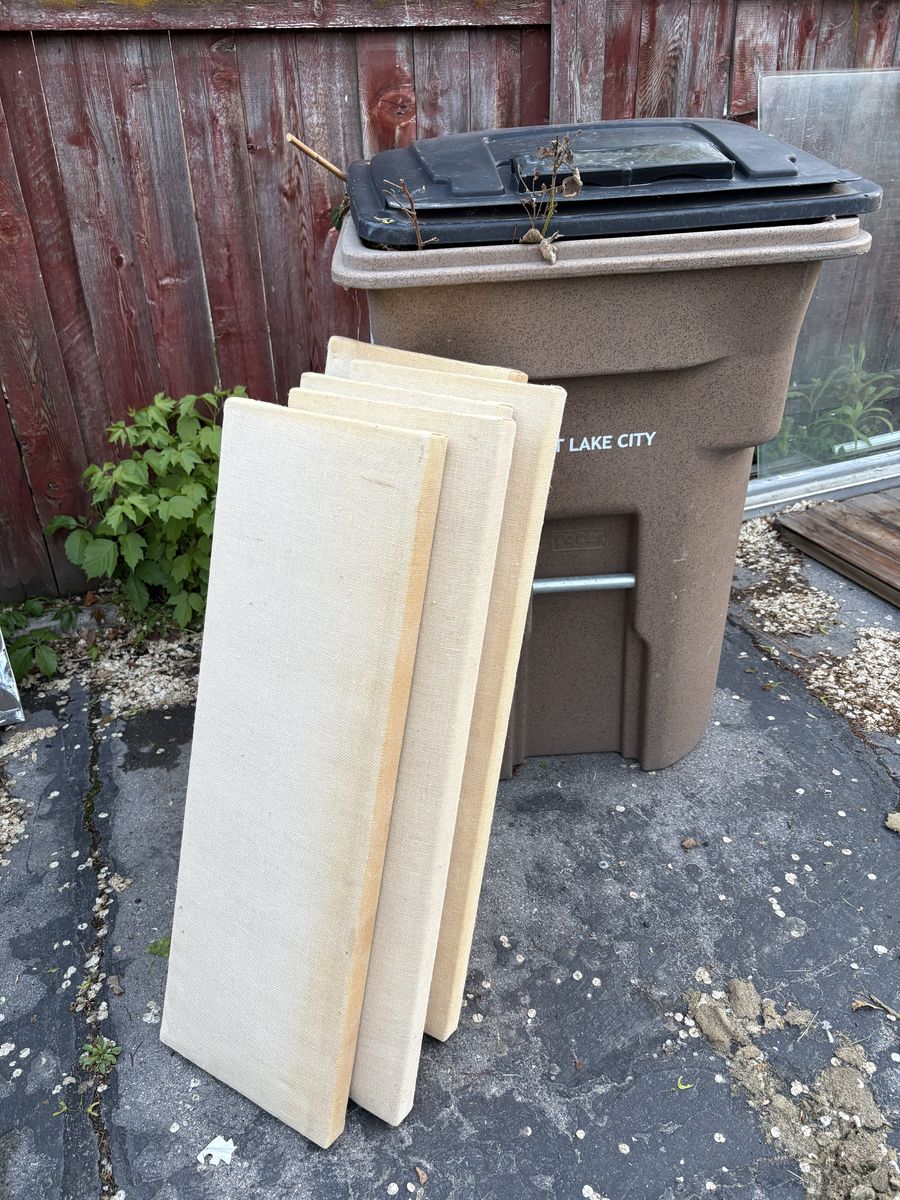 Sound absorbing panels