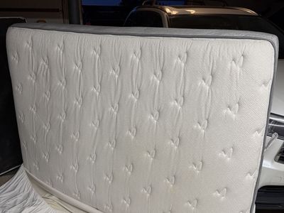 Queen Size Bed and Box Spring - minimal wear