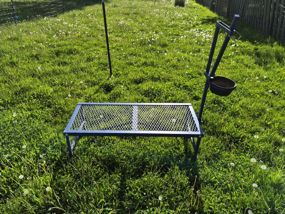 Metal Goat Stanchion