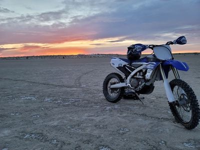Yamaha YZ450 motorcycle