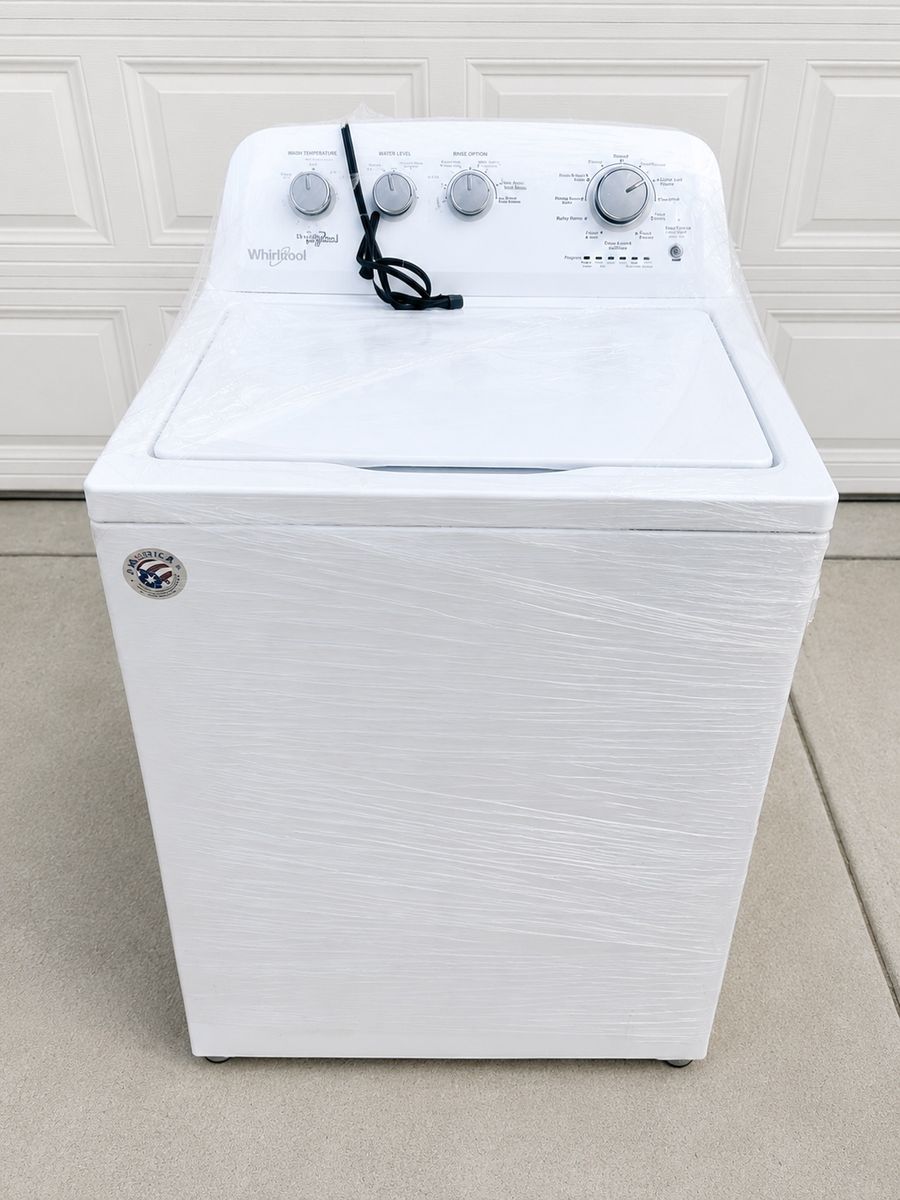 Whirlpool Top Load Washer - White, Multiple Wash Cycles