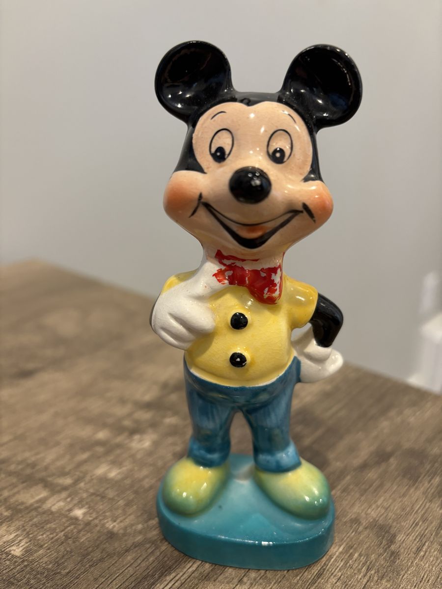 Vintage 1960s Mickey Mouse Figure