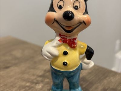 Vintage 1960s Mickey Mouse Figure