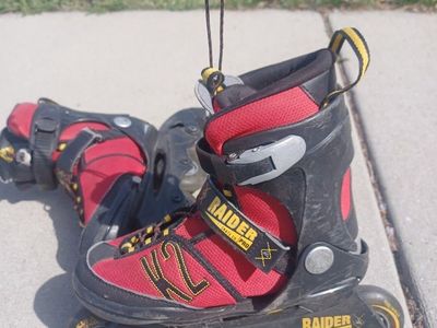 K2 Raider Pro Kids Inline Skates / Roller Blades Size 1-5