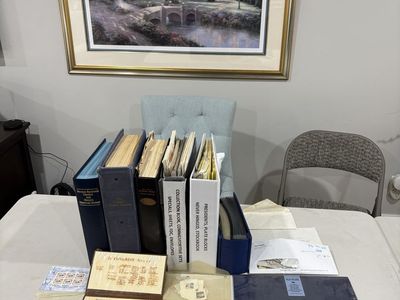 LARGE 100 YEAR OLD STAMP COLLECTION