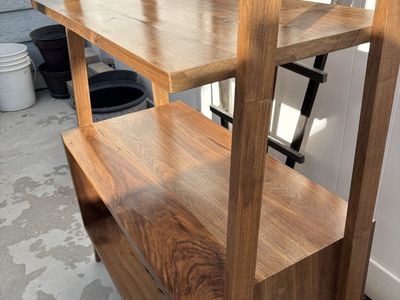 Modern ladder bookshelf