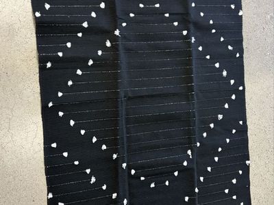 Boho Black Rug 3’ x 4’10”
