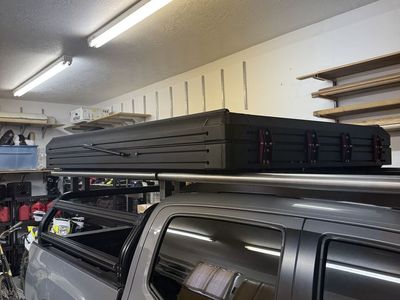 Rooftop Tent The Bush Company AX27 rack for Tacoma