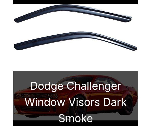 Window Visors for Challenger (NEW)