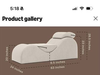 Chaise lounge chair