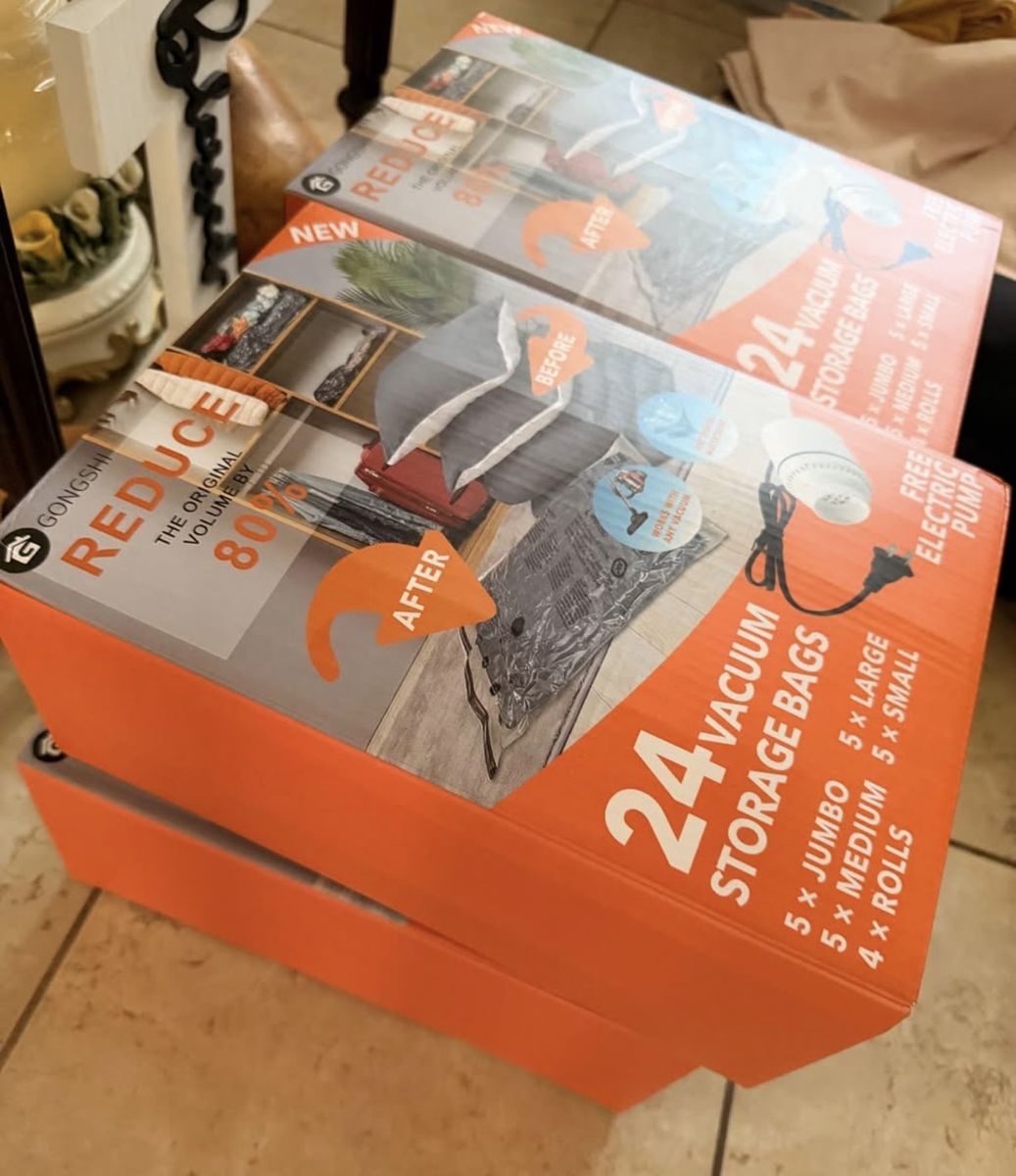 Travel Vacuum Bags with Pump