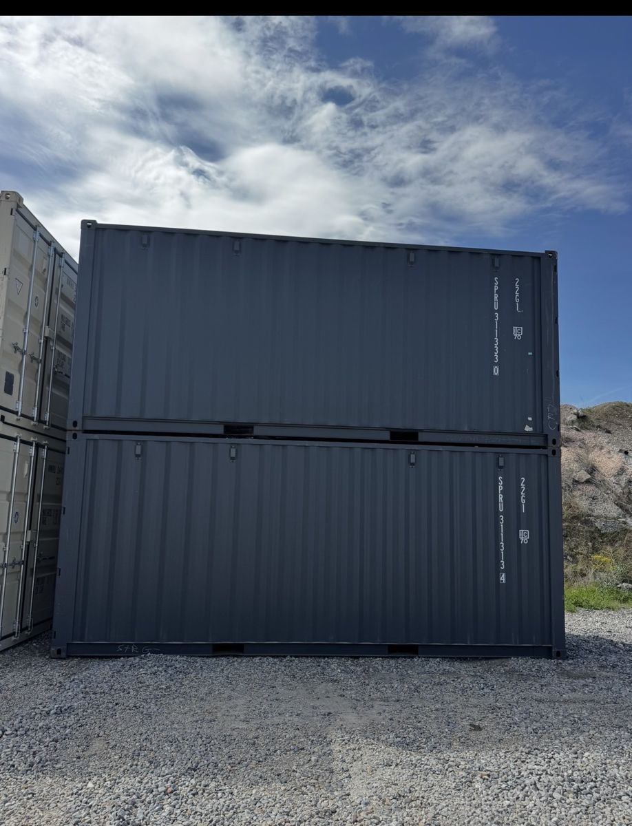 Shipping containers 8x20 one trip full spec