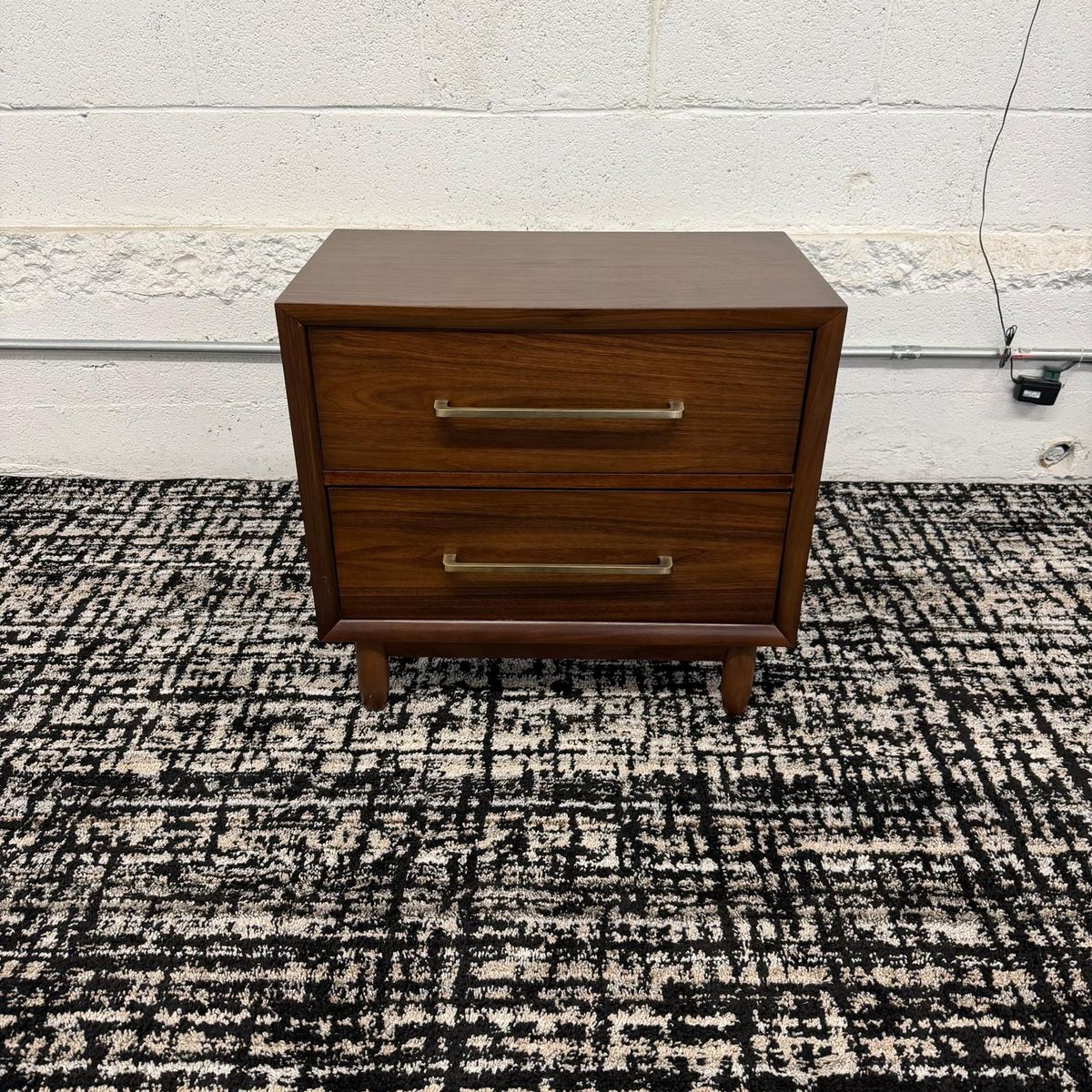 COSTCO MARINA DEL REY NIGHTSTAND W/ POWER OUTLETS!!