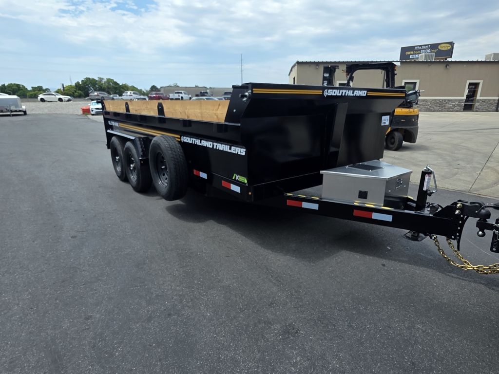 2026 Southland Trailers 7X16 NEW MODEL14K Dump Trailer