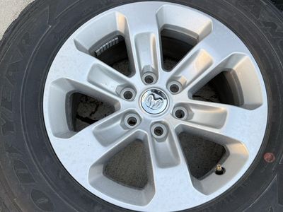 Set of 4 Ram 18" OEM Wheels & Goodyear Wrangler 275/65R18 Tires