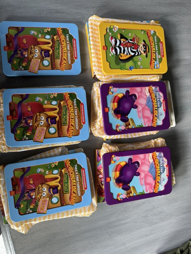 McdonaldLand McDonalds Tins
