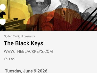 The Black Keys ticket- Ogden Twilight