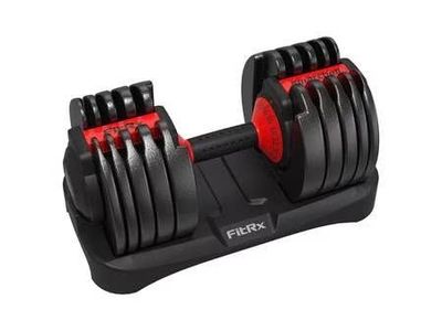 FitRx Adjustable Dumbbell, 52.5lb SmartBell