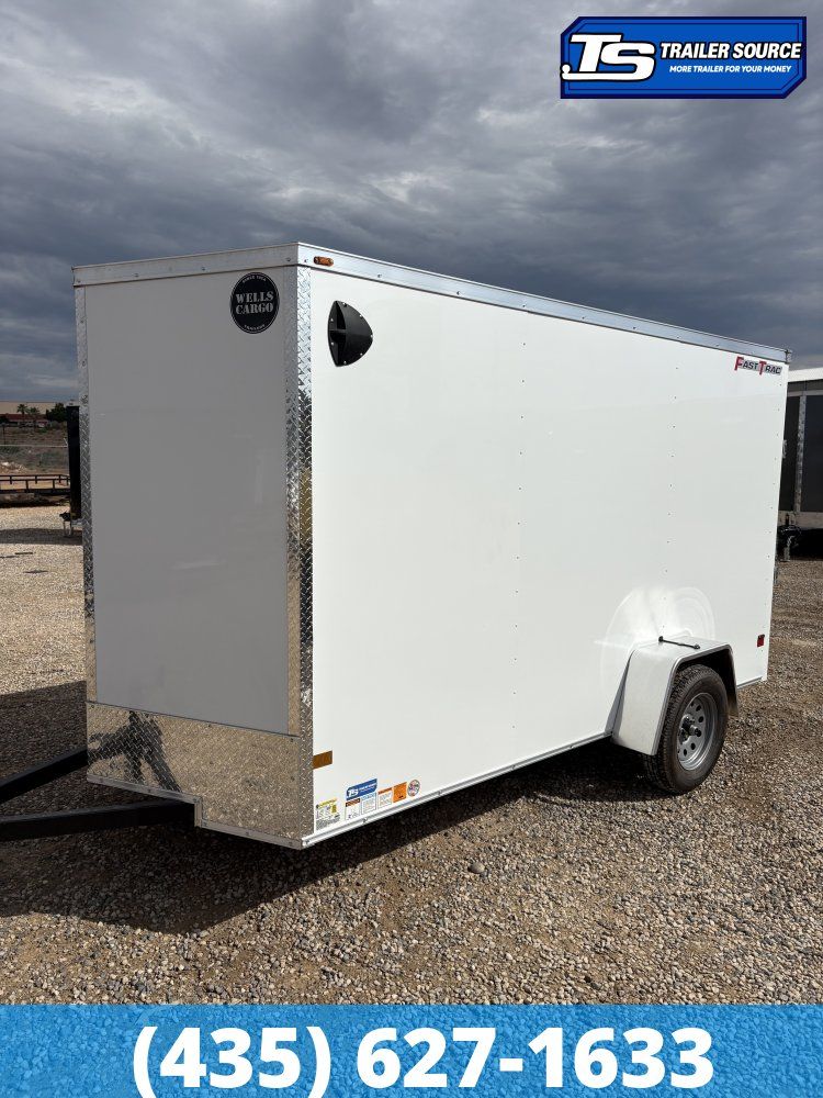 6x12 Haulmark Passport Enclosed Cargo Trailer - 6'6" Interior - 3.5K GVWR -