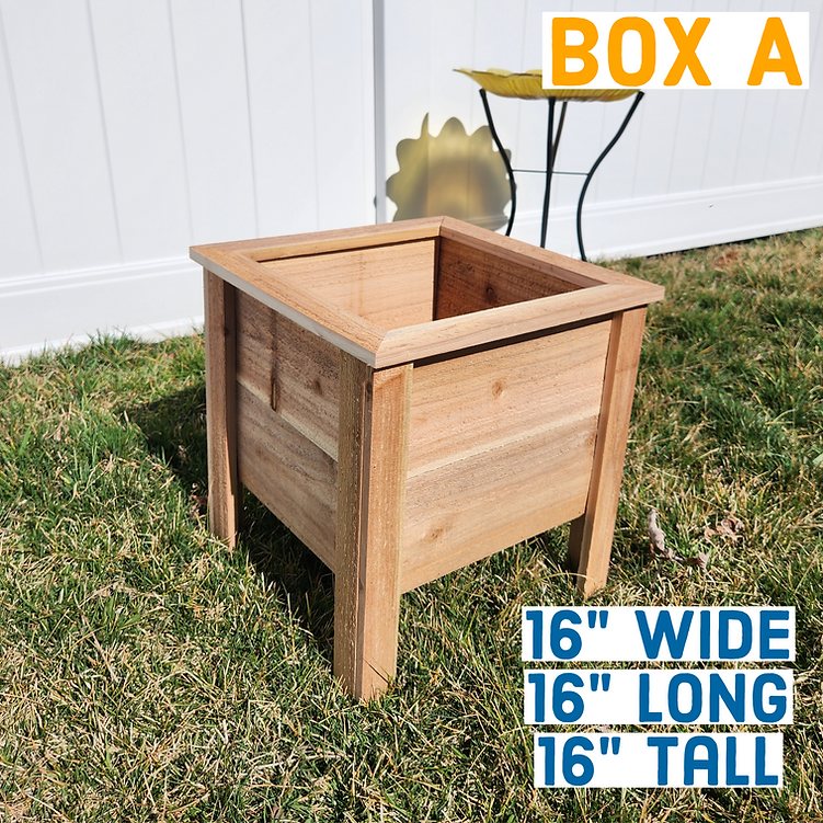 Cedar planter Boxes/Trellis