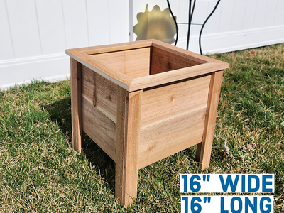 Cedar planter Boxes/Trellis