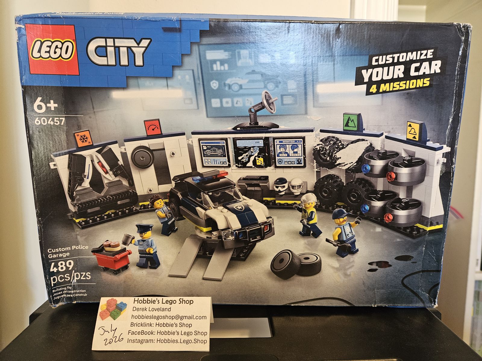 Lego City: Custom Police Garage (60457)