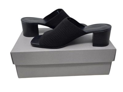 NEW Everlane The Glove Mule in ReKnit Black 7