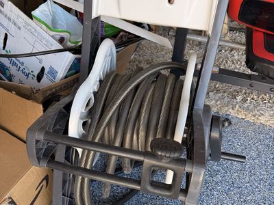 Hose Reel Cart with Hose - Portable & Durable Garden Solution