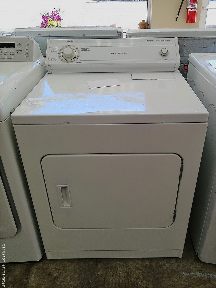Heavy Duty Whirlpool Electric Dryer~90 Day Guarantee