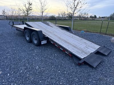 2020, 24’ 14,000lb Tilt Deck Equipment Trailer
