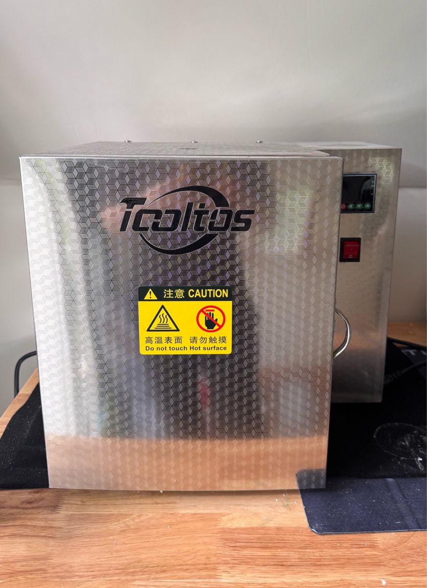 Tooltos 800°C Jewelry Burnout Furnace / Flask Preheating Kiln 110V for Gold Silver Casting