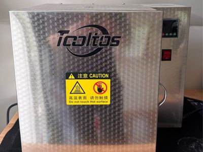Tooltos 800°C Jewelry Burnout Furnace / Flask Preheating Kiln 110V for Gold Silver Casting