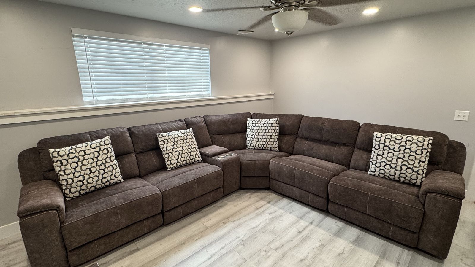 RC Wiley Reclining sectional