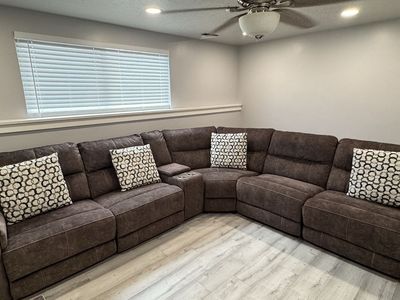 RC Wiley Reclining sectional