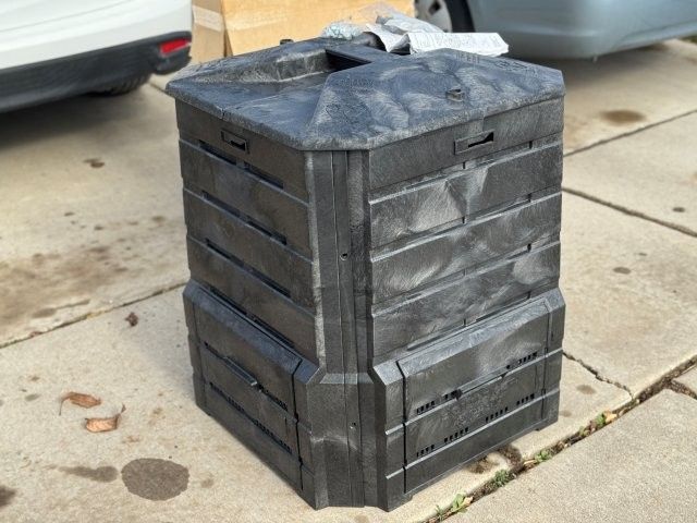 Open Box, Never Used: Soilmaker Compost Bin!
