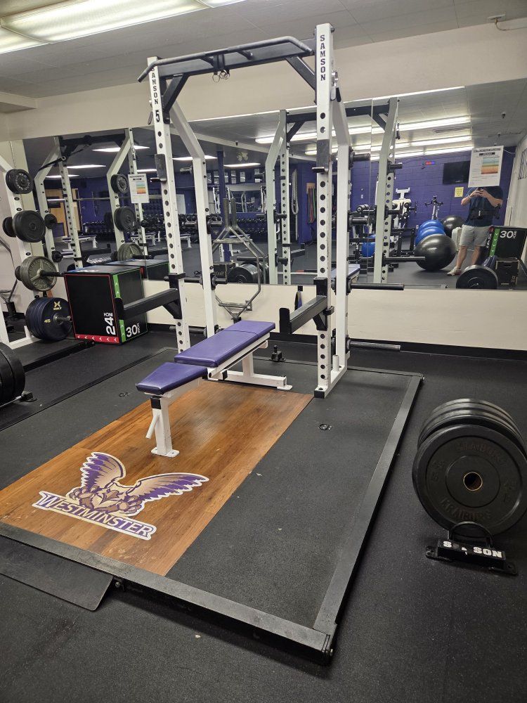 Samson Commercial Half Rack + Olympic Platform + Bench