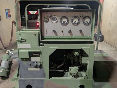 MEP003A Military Single/3 Phase Generator on M116a2 Trailer