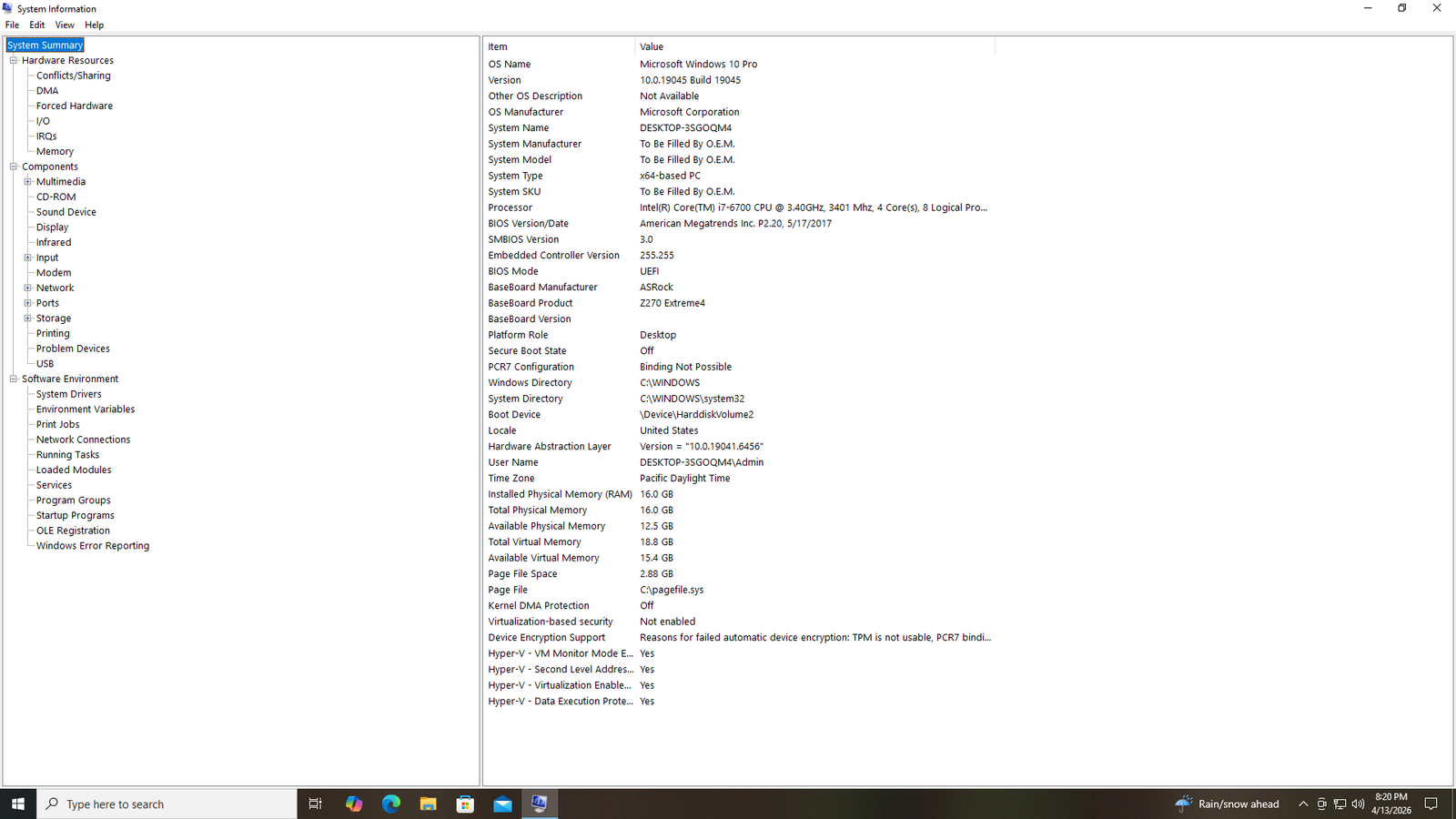 Gaming PC – GTX 1080 / i7 / 16GB RAM / RGB / Liquid Cooled