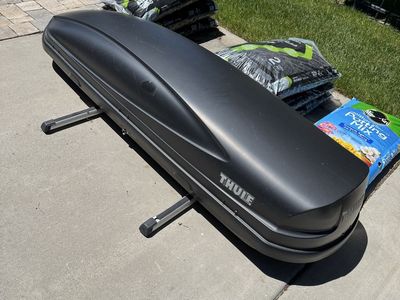 Thule Force XT L Rooftop Cargo Box - Black, 16 cu ft, DualSide Opening