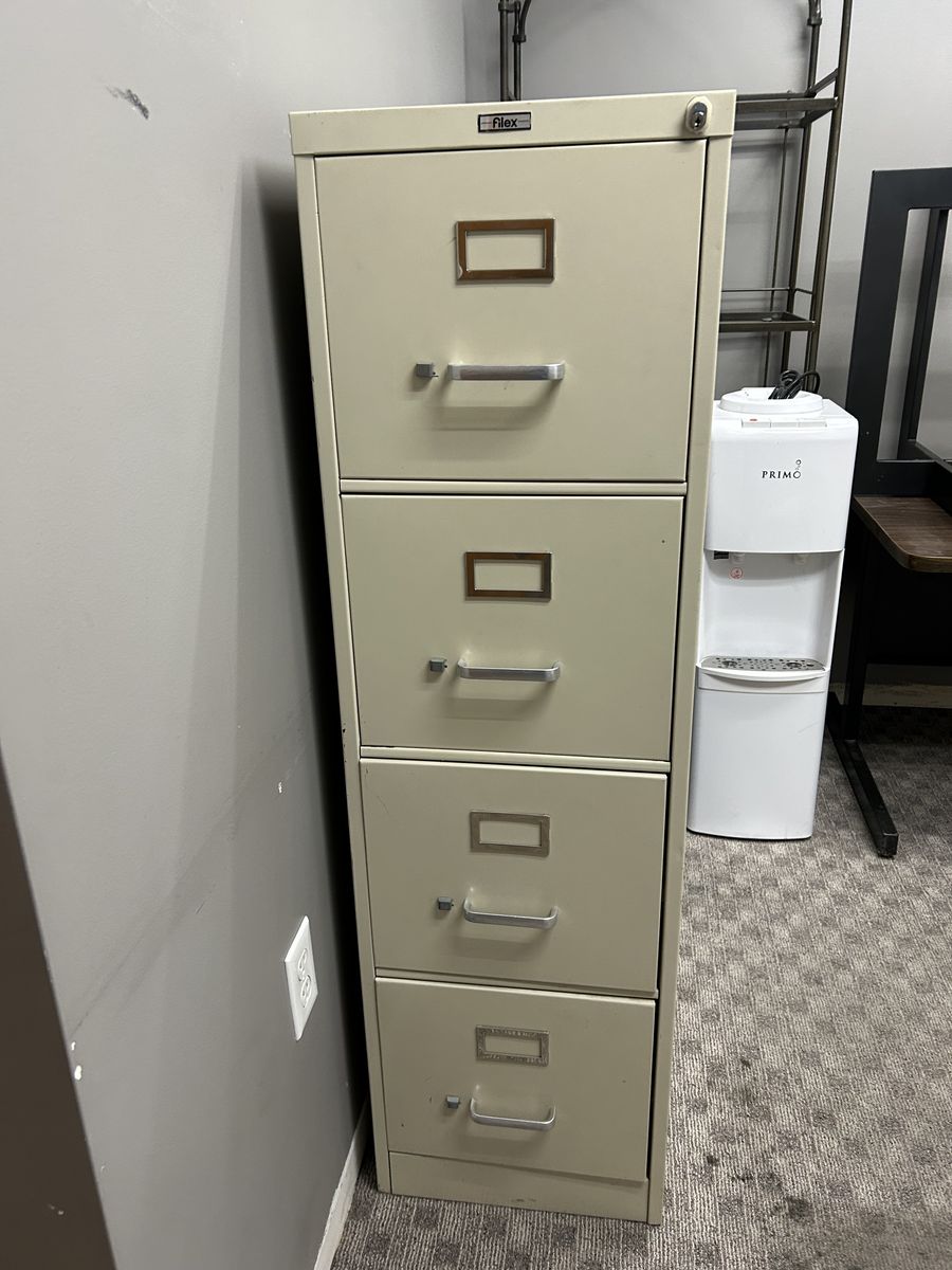 4 Drawer Metal Filing Cabinet
