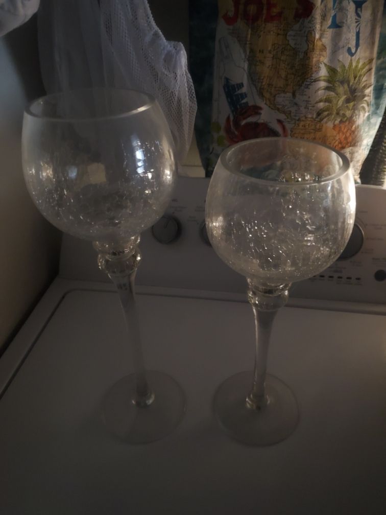 Cracked Crystal Glasses