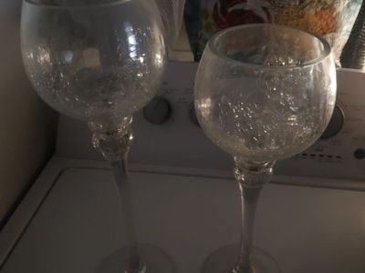 Cracked Crystal Glasses