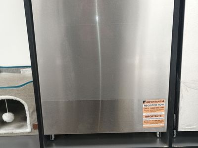 NEW WHIRLPOOL STAINLESS FRONT CONTROL DISHWASHER