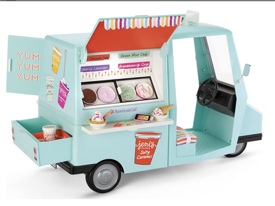 New in Box American Girl x Jeni's Full of Flavor Ice Cream Truck for 18-inch Dolls